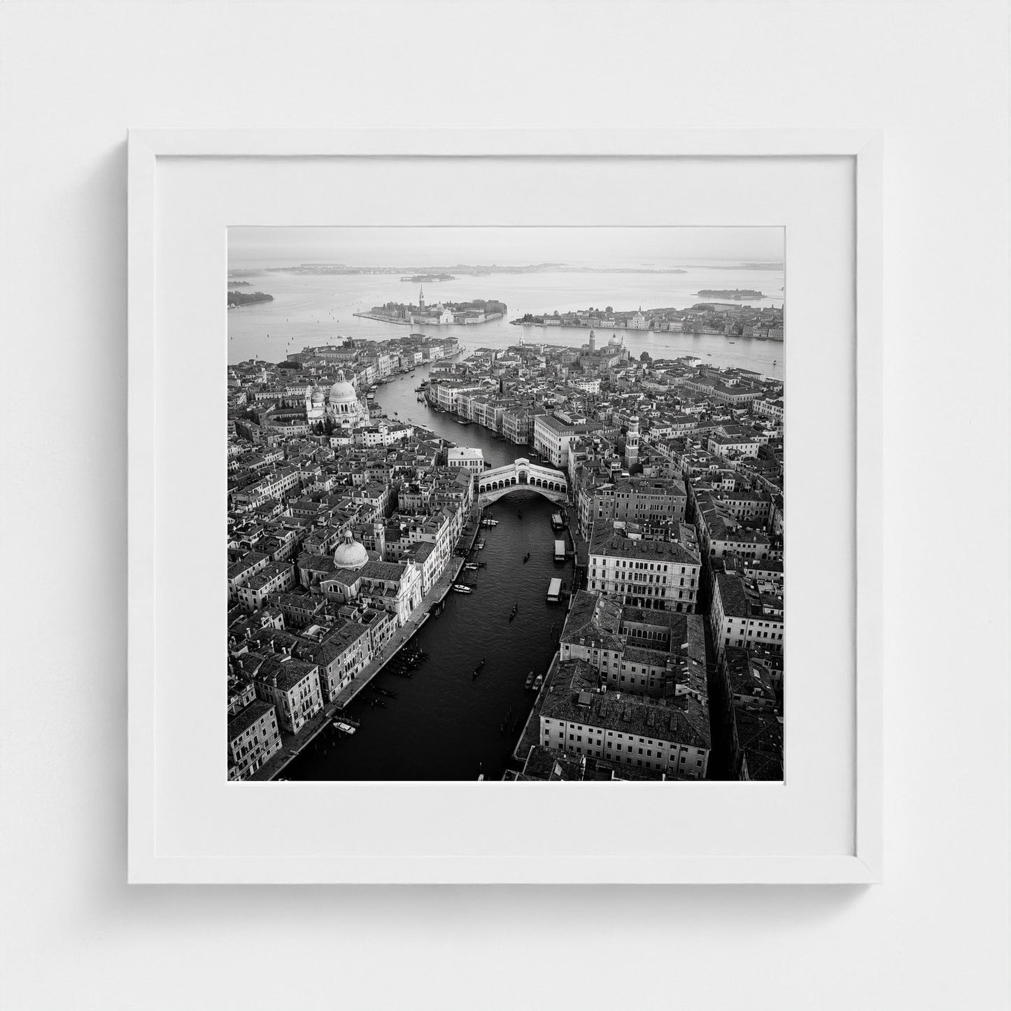 bw-venice-above 20x20-white frame frame