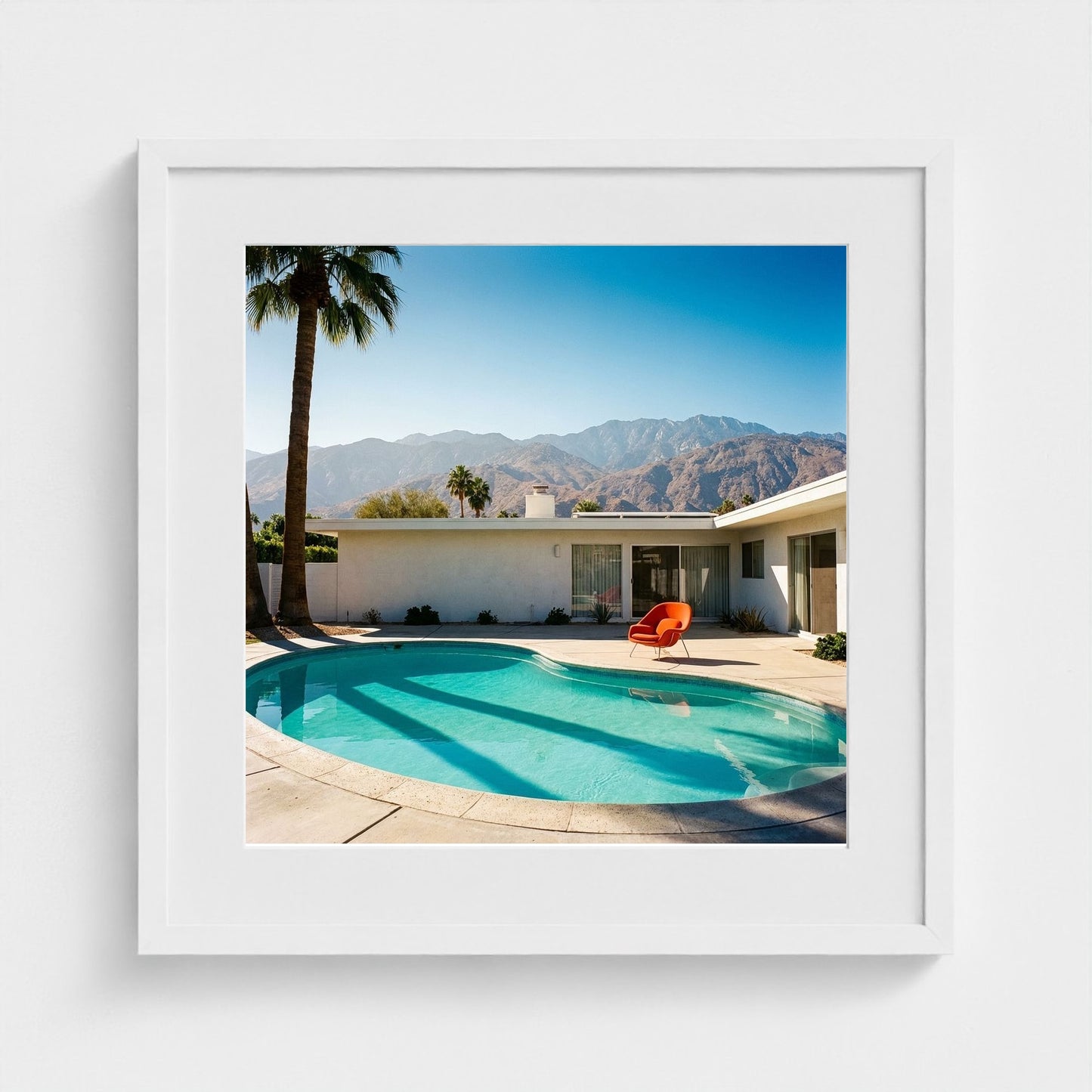 palm-springs-deco 20x20-white frame frame