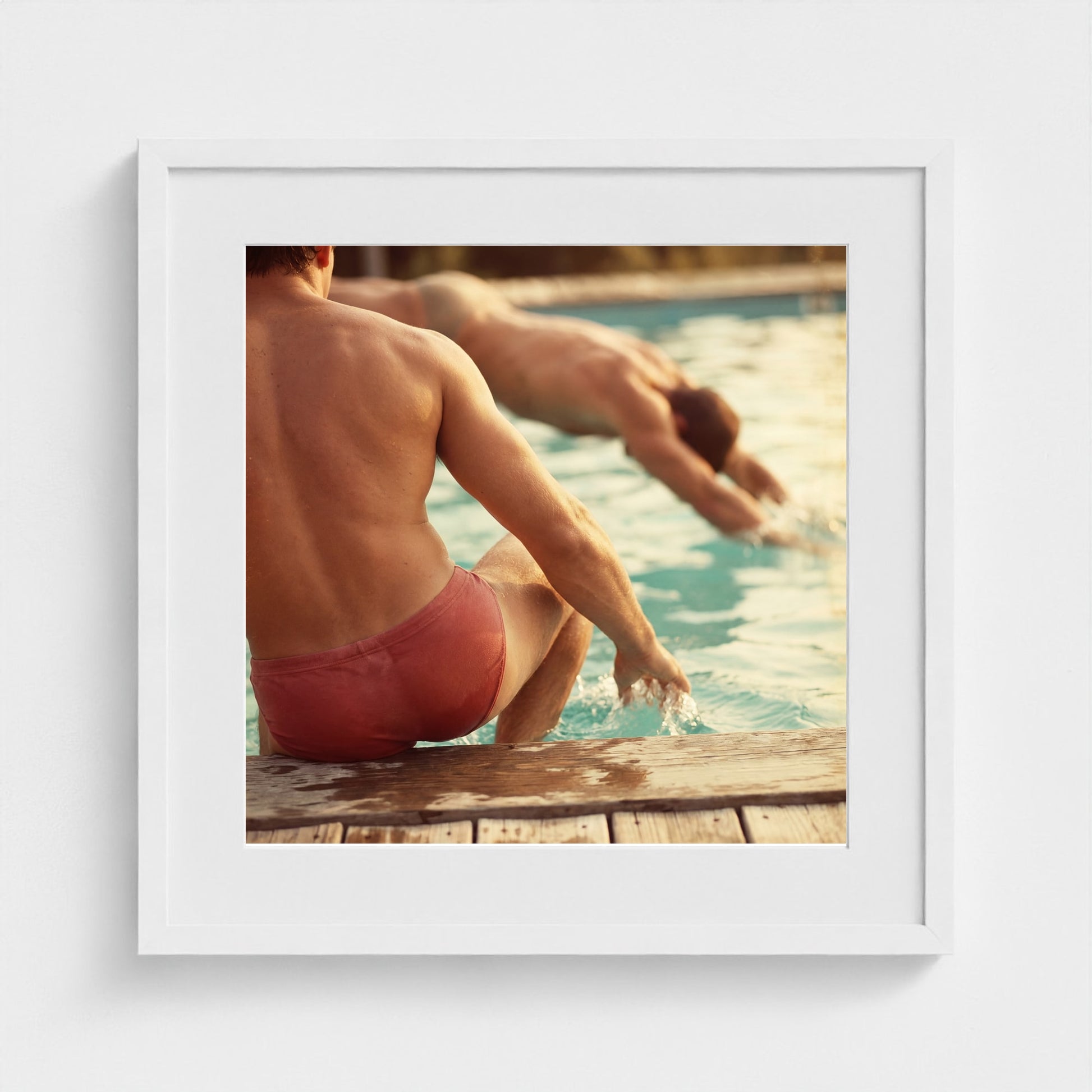 2026 03 12 22 24 04 Safe Pool Fragment 20x20-white frame — Fire Island Modern