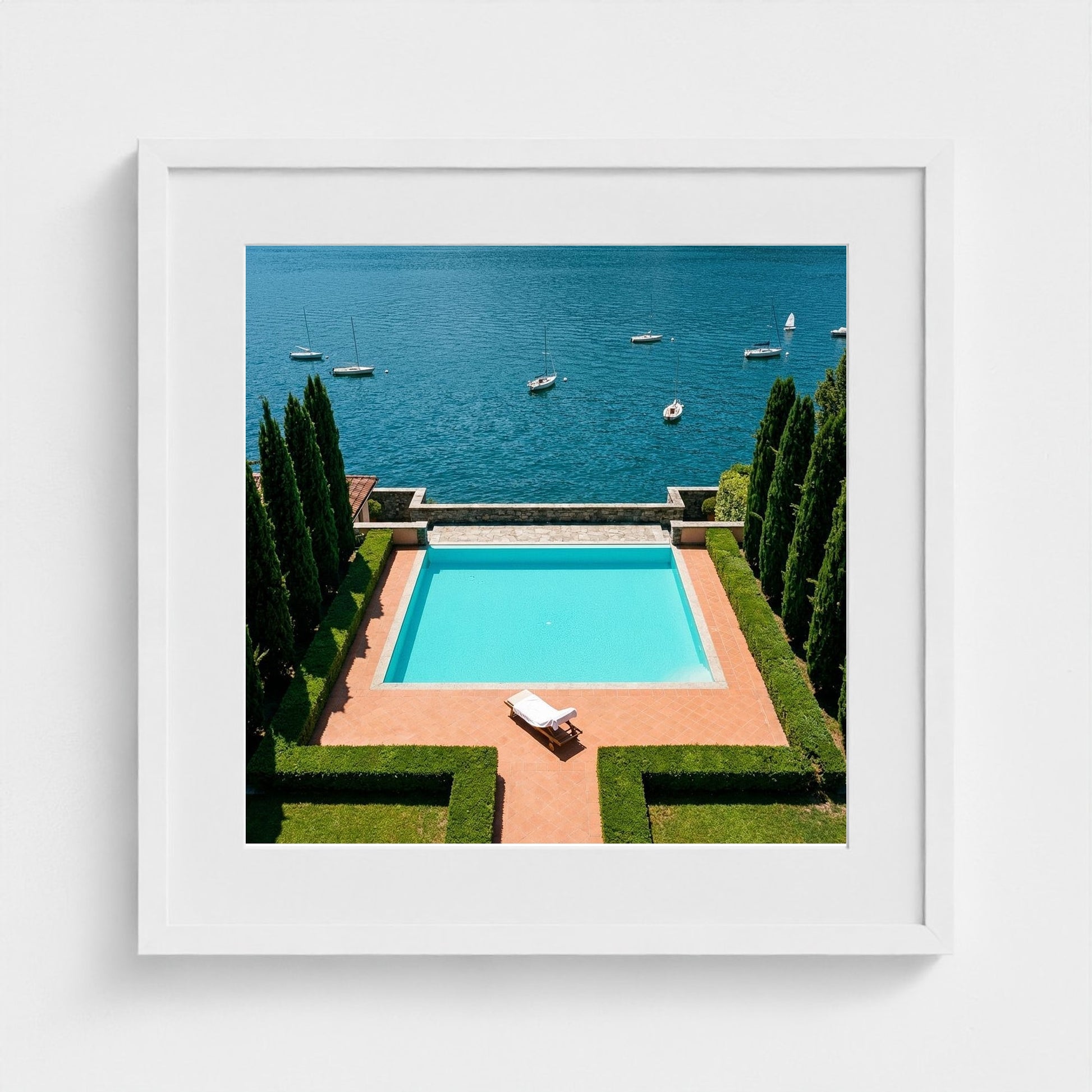 como-from-above 20x20-white frame frame