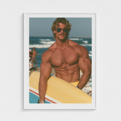 The Yellow Board fine art photography print in a White frame — Lost Paradise crop-to-fill cover v2 e242ab568d