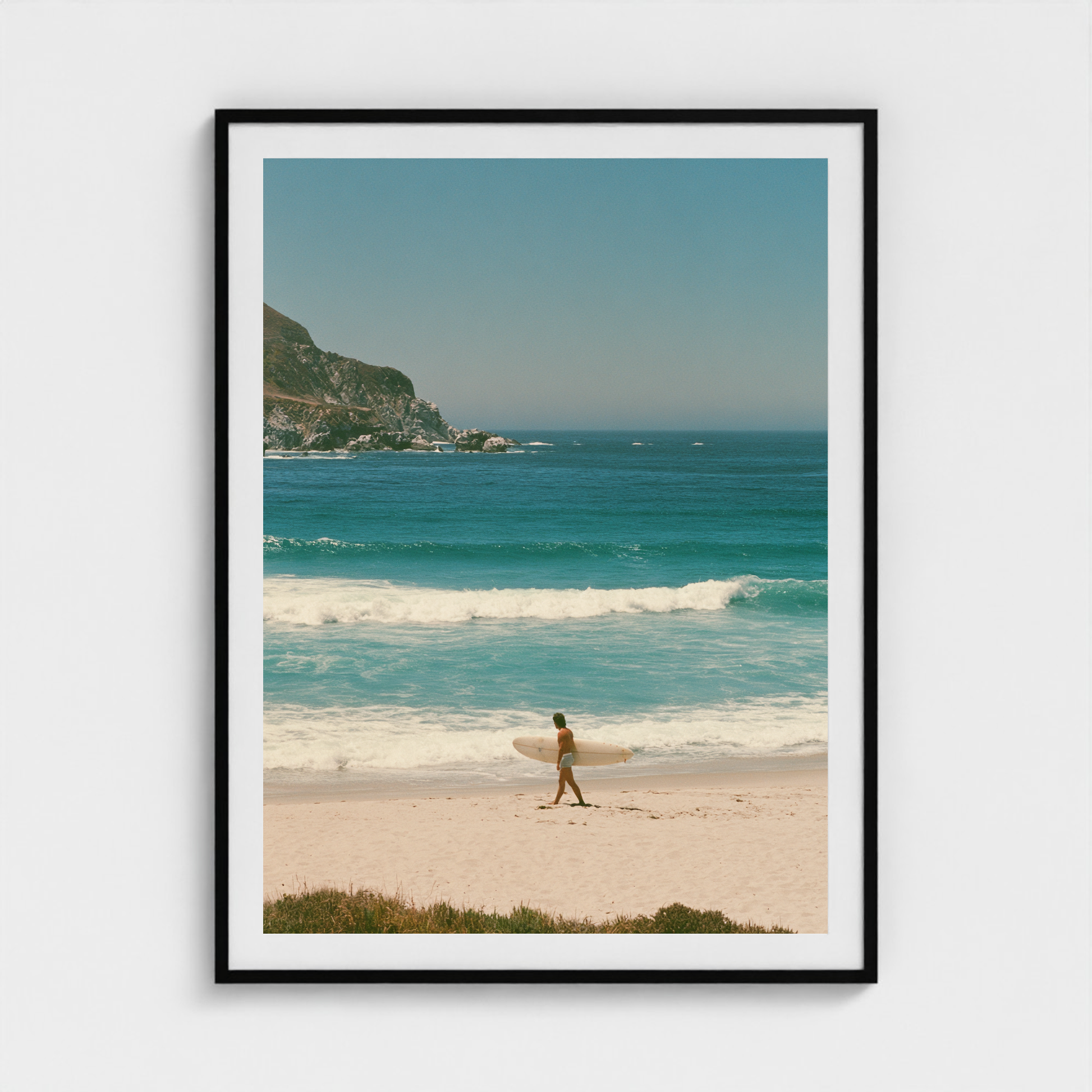 Long Walk to the Break fine art photography print in a Black frame — Lost Paradise crop-to-fill cover v2 0e7717fd4e