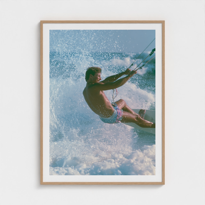 Whitewater Vector fine art photography print in a Natural frame — Lost Paradise crop-to-fill cover v2 7dc7616134