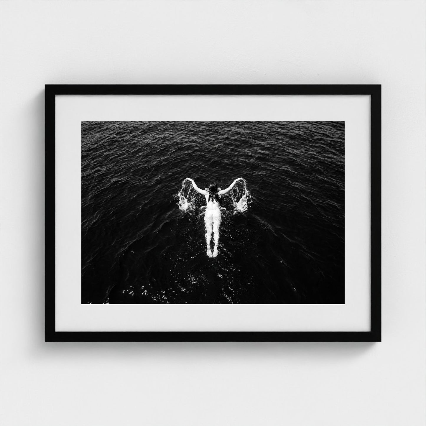 bw-open-water 24x18-black frame frame