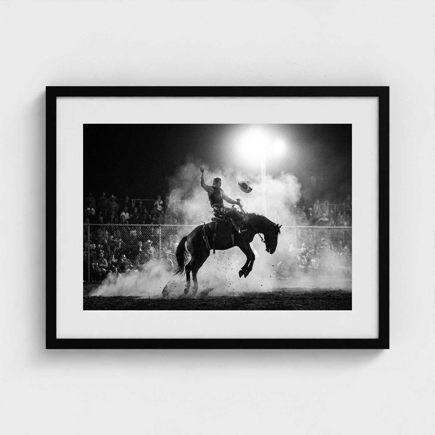 rodeo-dust 24x18-black frame frame