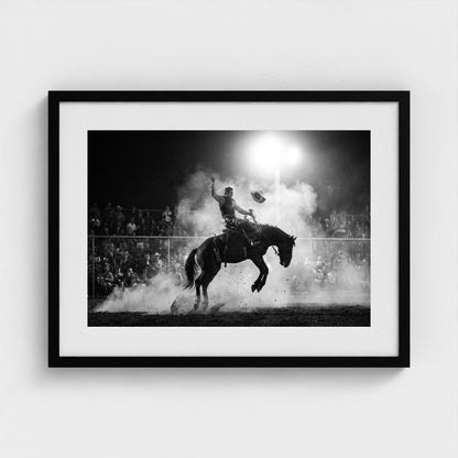 rodeo-dust 24x18-black frame frame