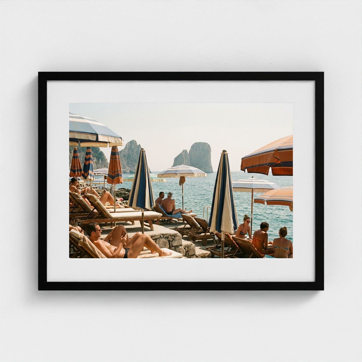 capri-afternoon 24x18-black frame frame