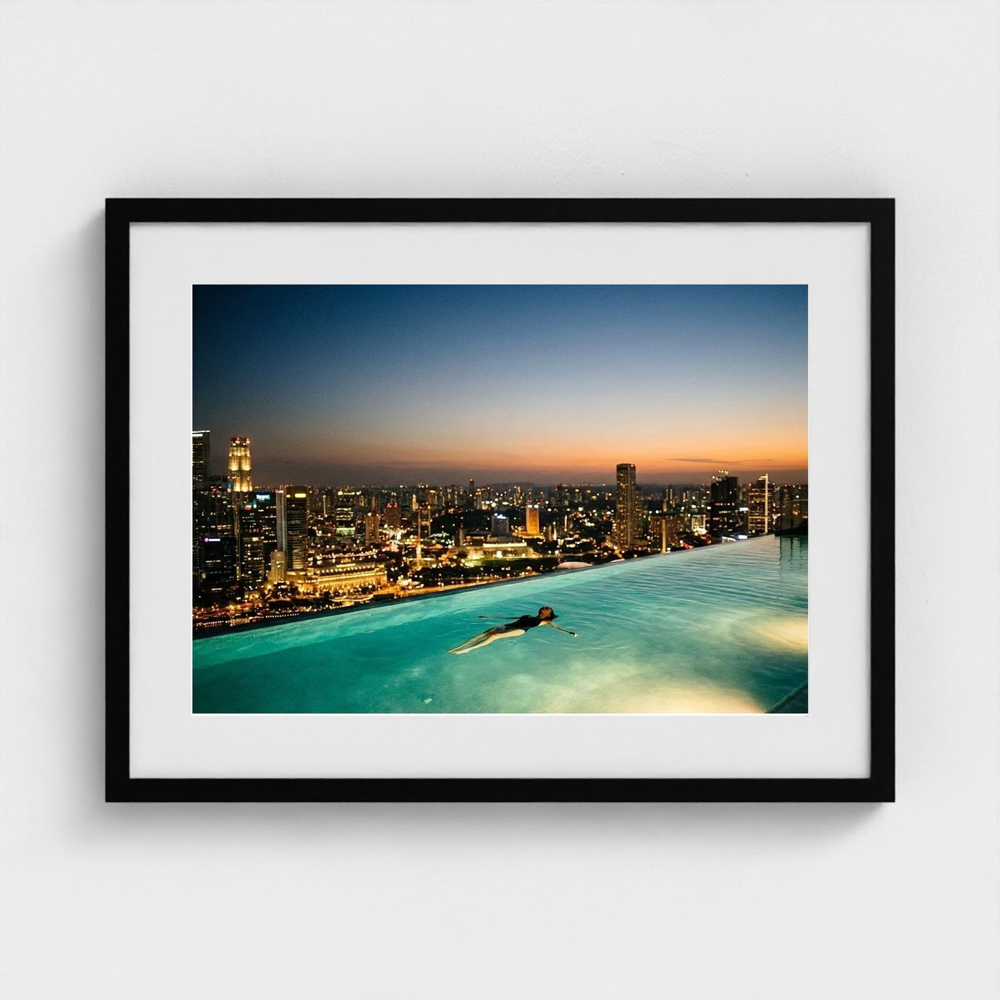 rooftop 24x18-black frame frame