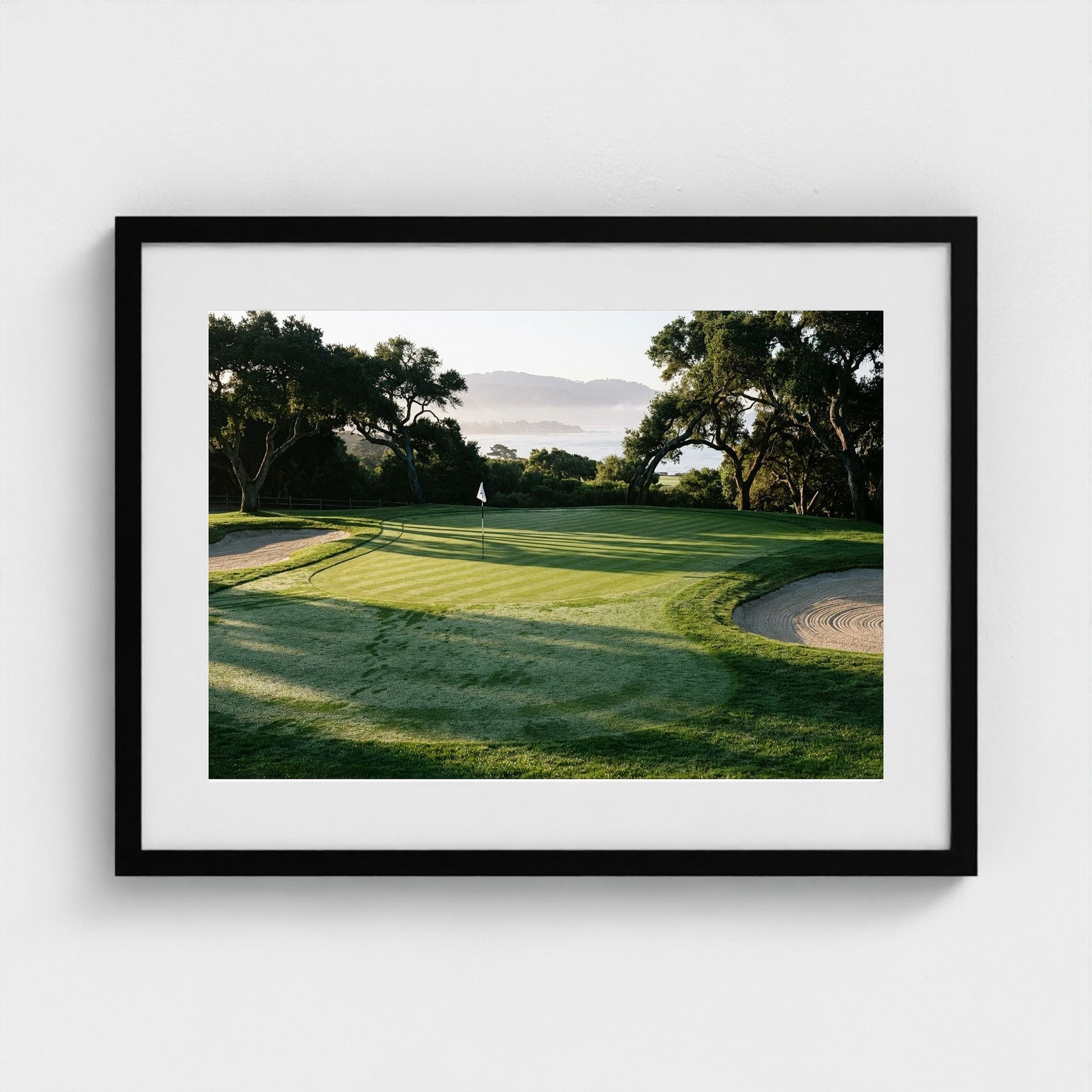 seventh-green 24x18-black frame frame