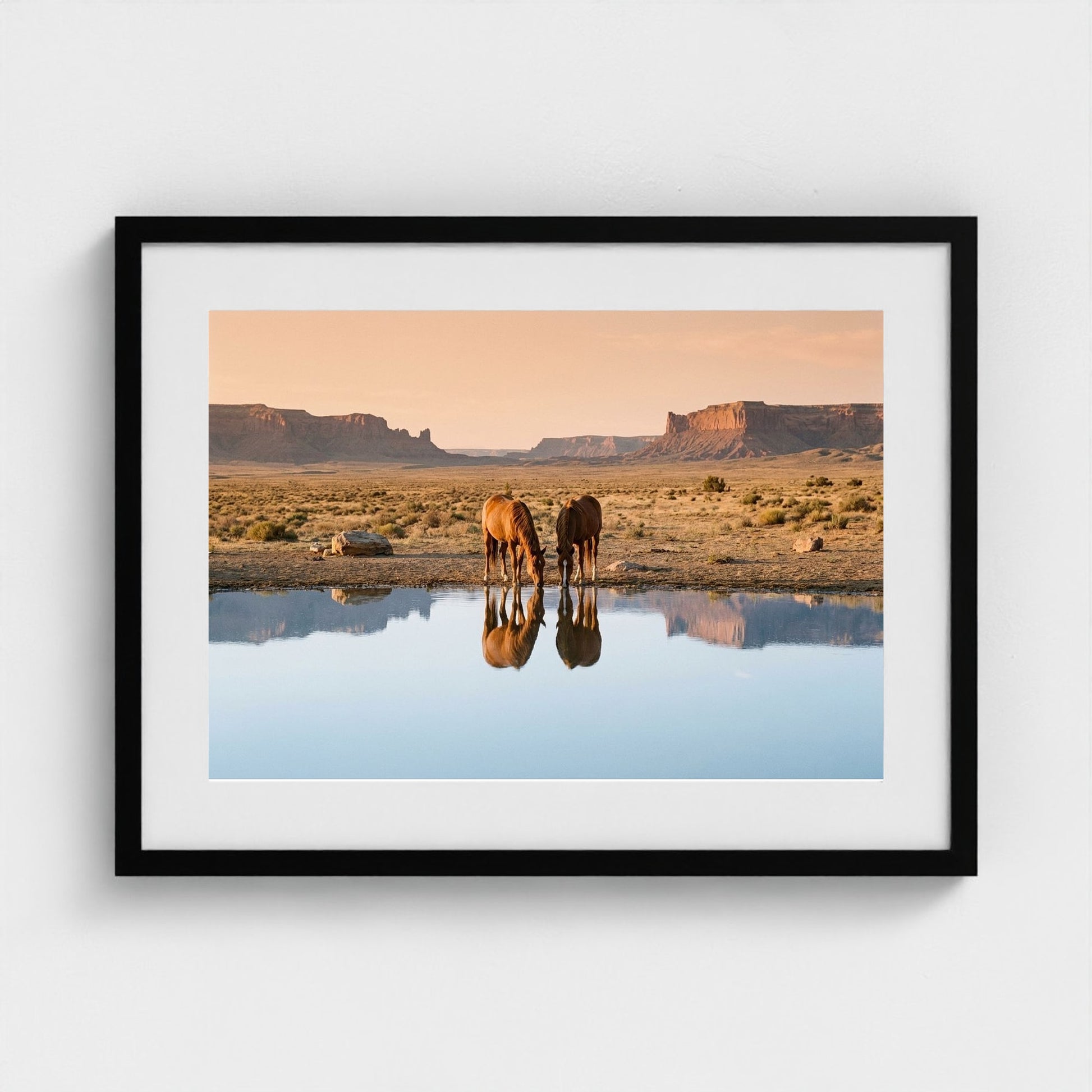 still-waters 24x18-black frame frame