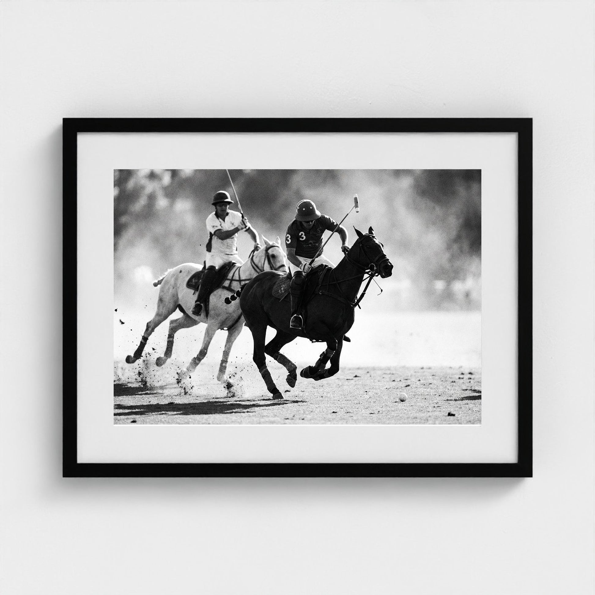 polo 24x18-black frame frame