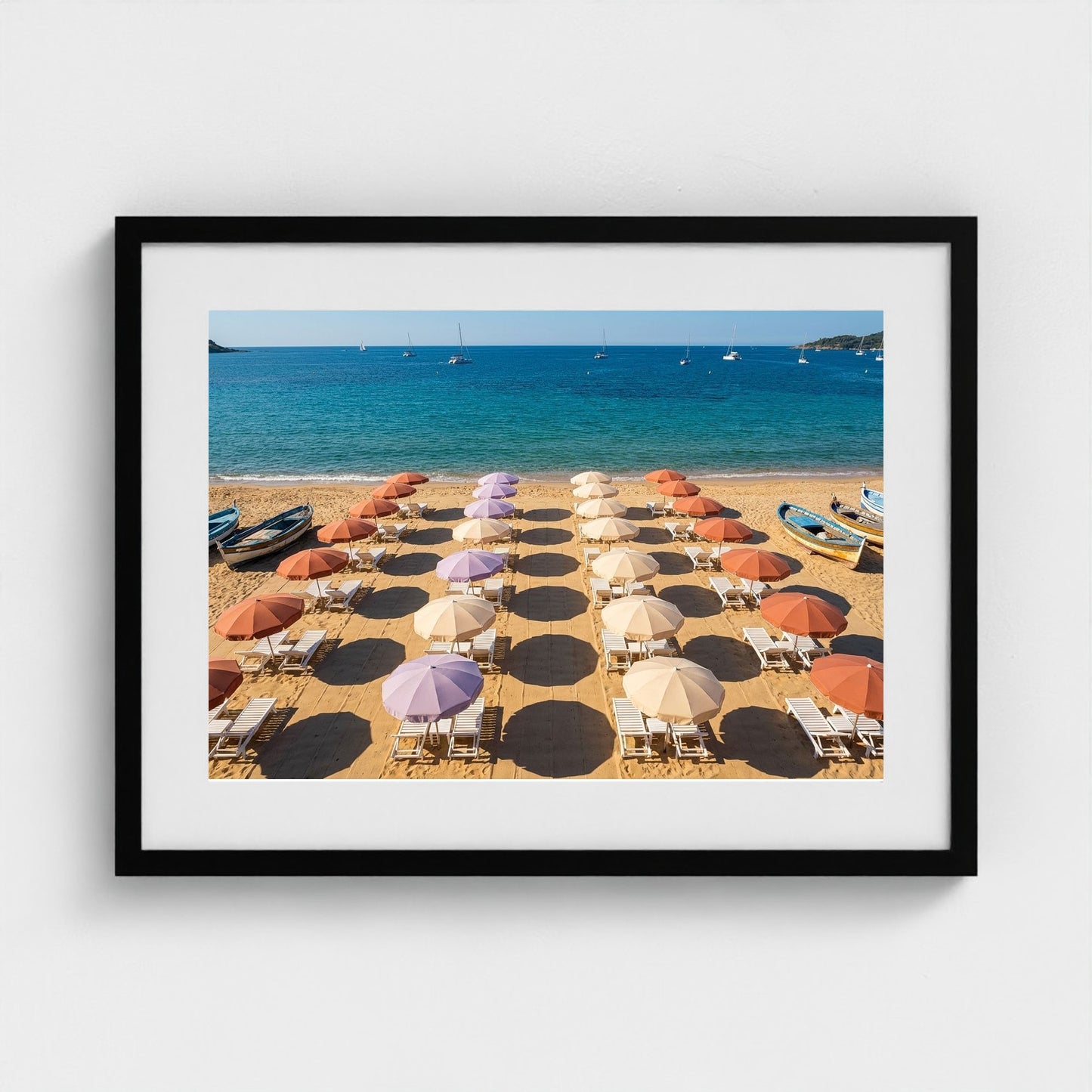 st-tropez-parasols 24x18-black frame frame