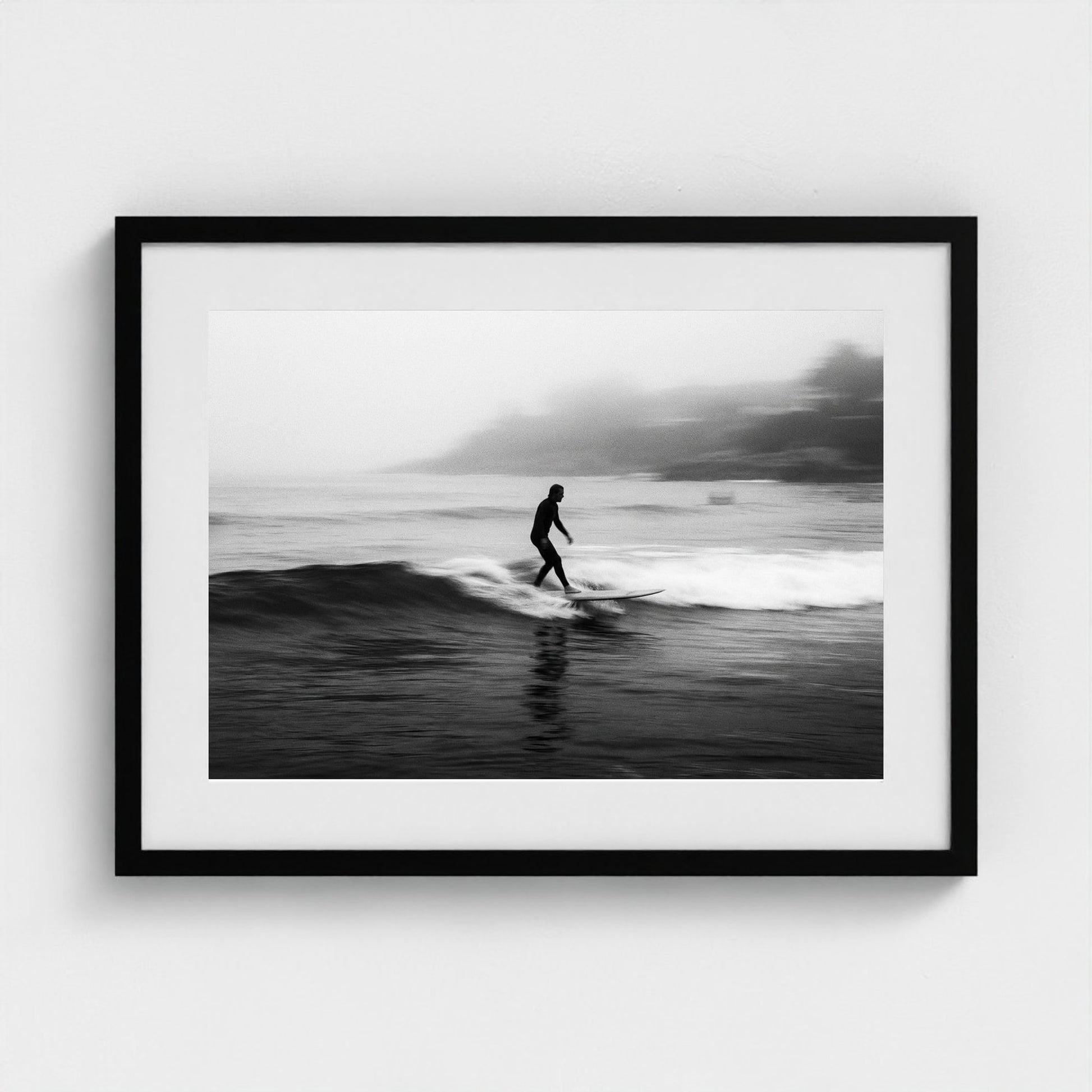 longboard-glide 24x18-black frame frame