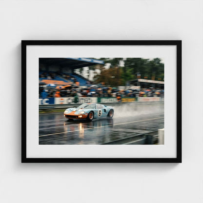 le-mans-blur 24x18-black frame frame