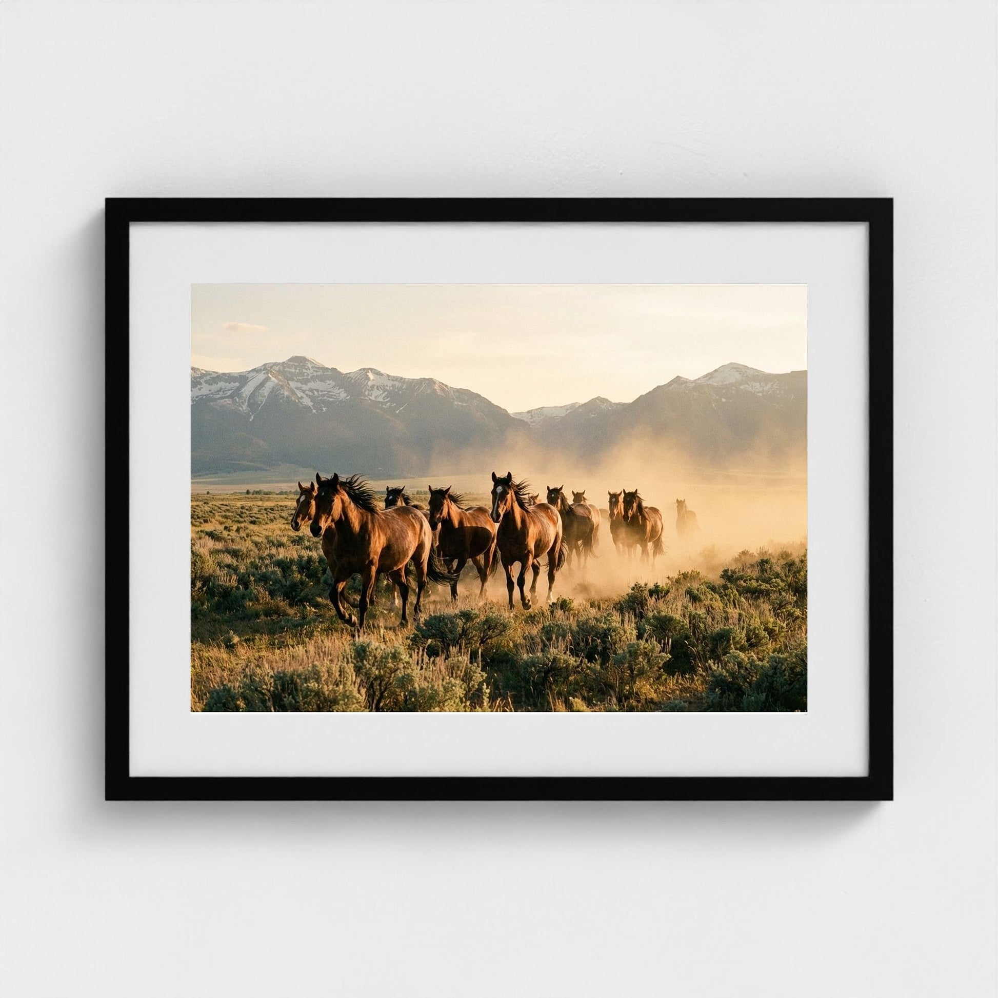 stampede 24x18-black frame frame