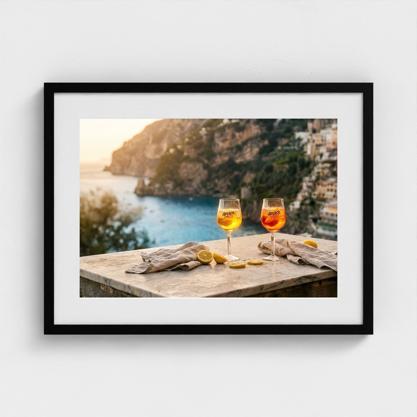 aperitivo-hour 24x18-black frame frame