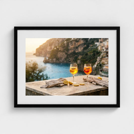 aperitivo-hour 24x18-black frame frame