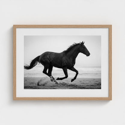 morning-gallop 24x18-natural frame frame