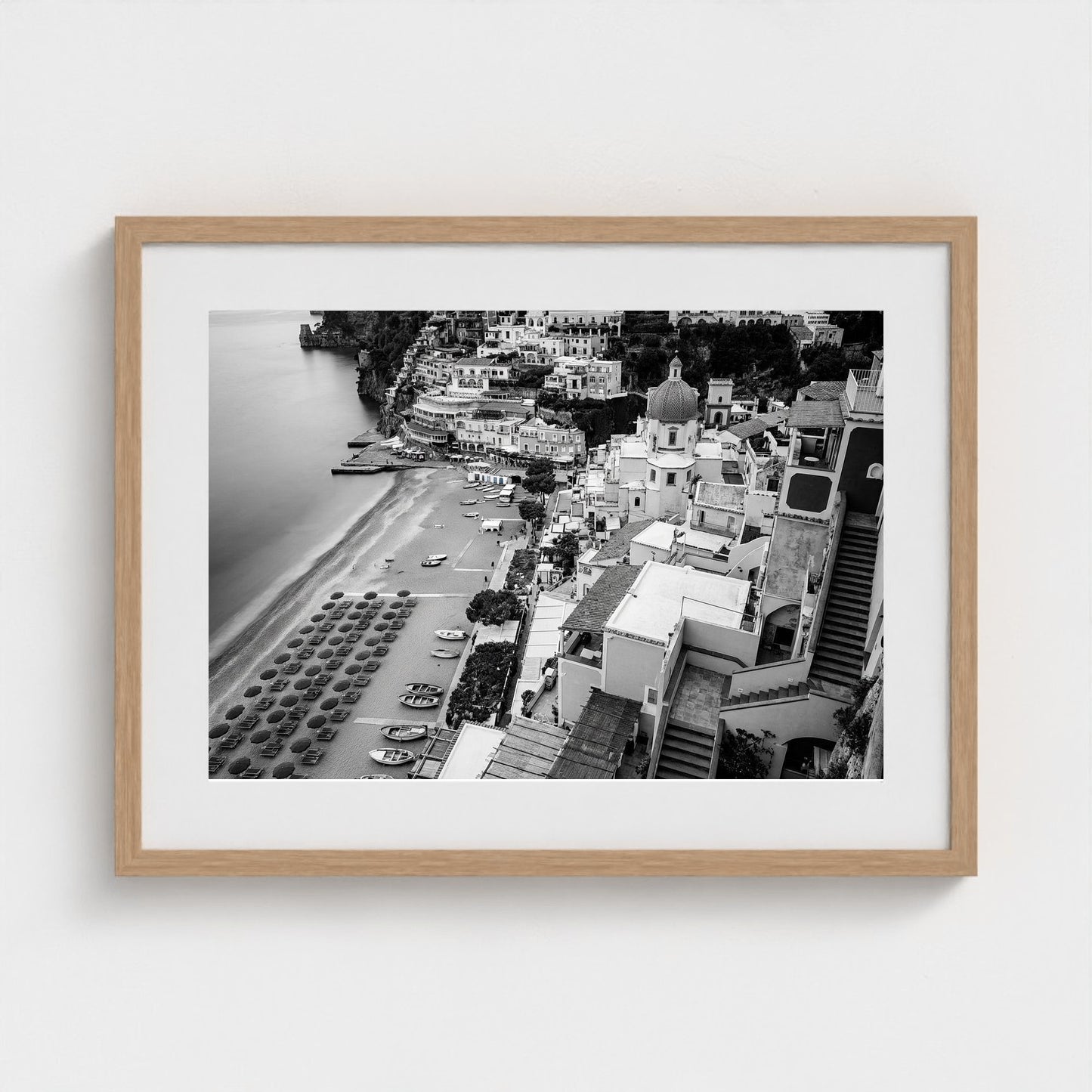 bw-spiaggia-grande 24x18-natural frame frame