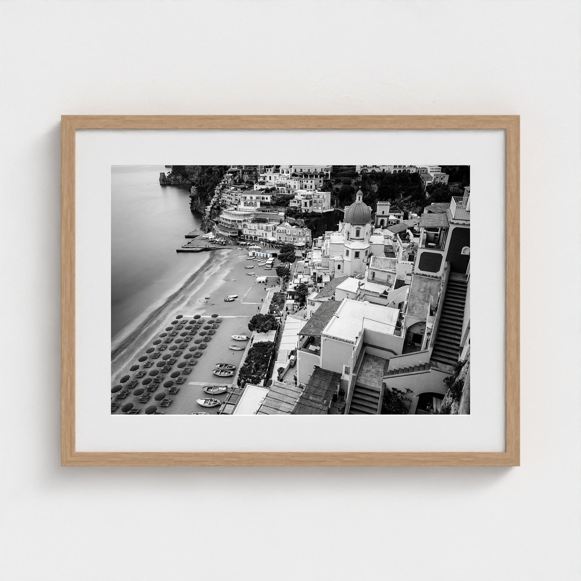 bw-spiaggia-grande 24x18-natural frame frame