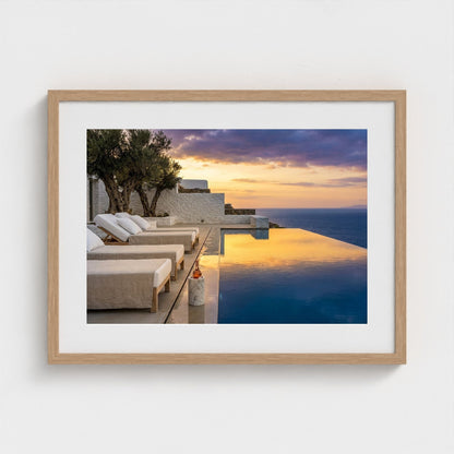 infinity-edge 24x18-natural frame frame