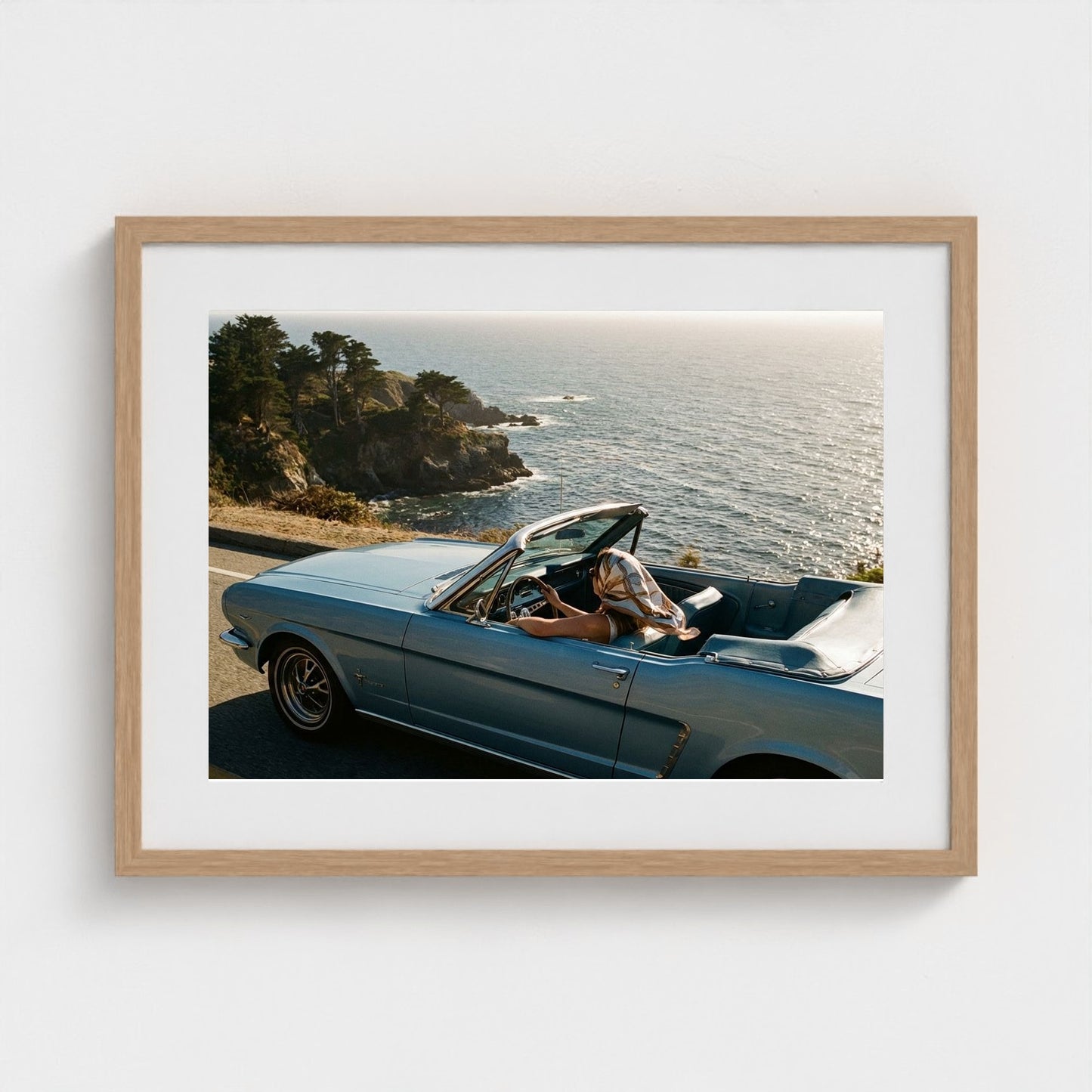 pacific-coast-highway 24x18-natural frame frame