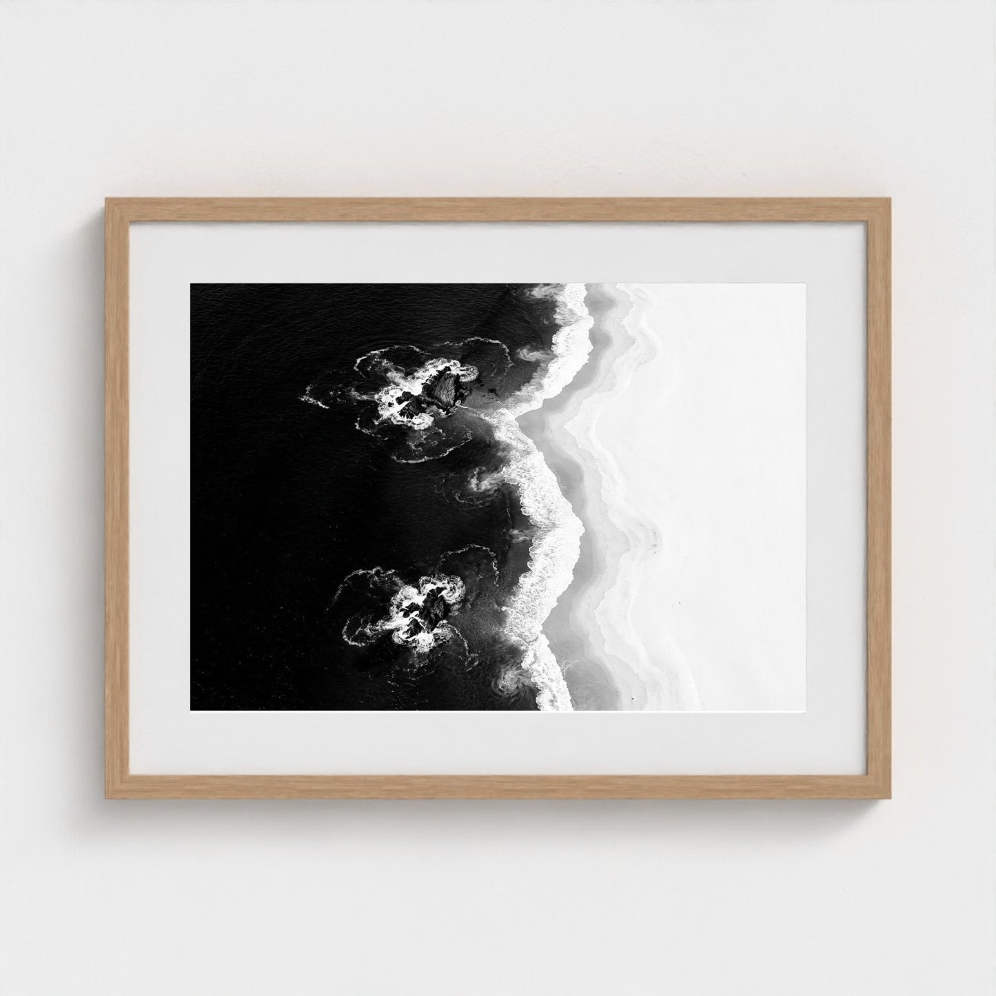 bw-shoreline-geometry 24x18-natural frame frame
