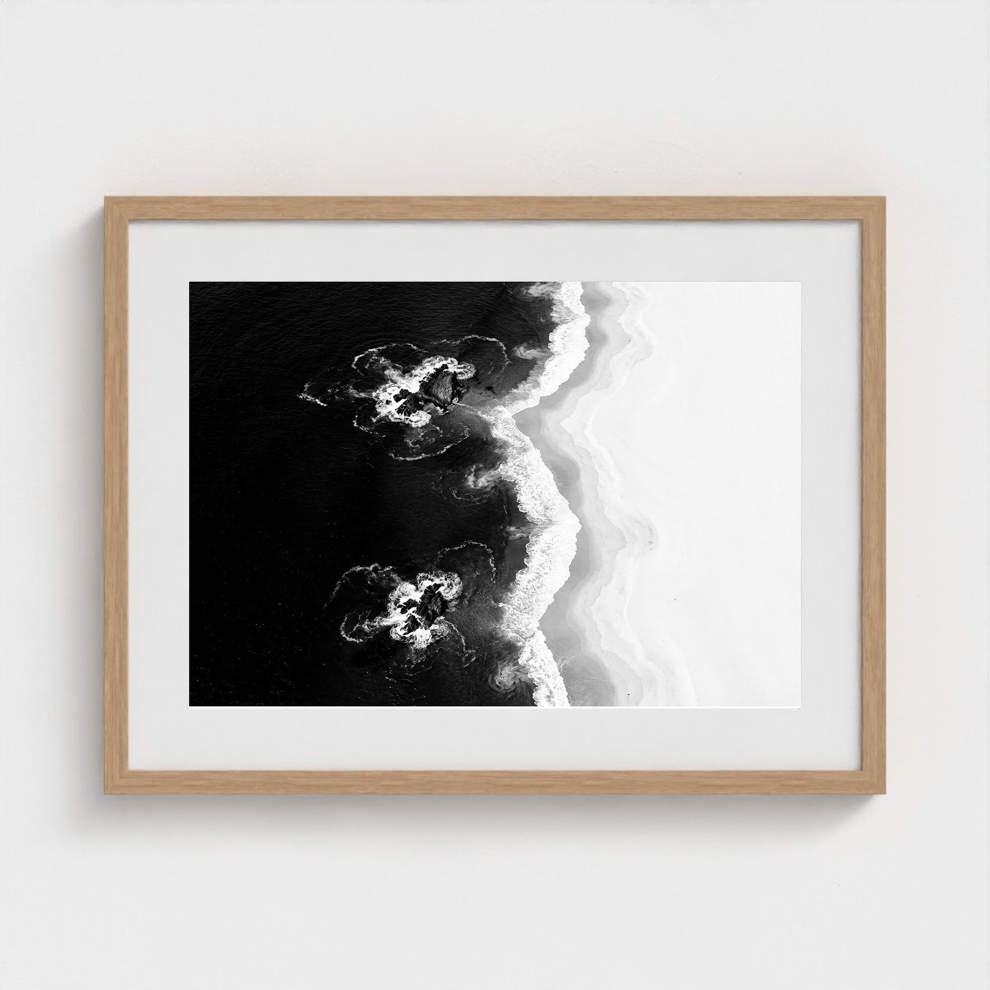 bw-shoreline-geometry 24x18-natural frame frame