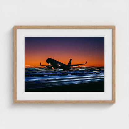 jet-takeoff 24x18-natural frame frame