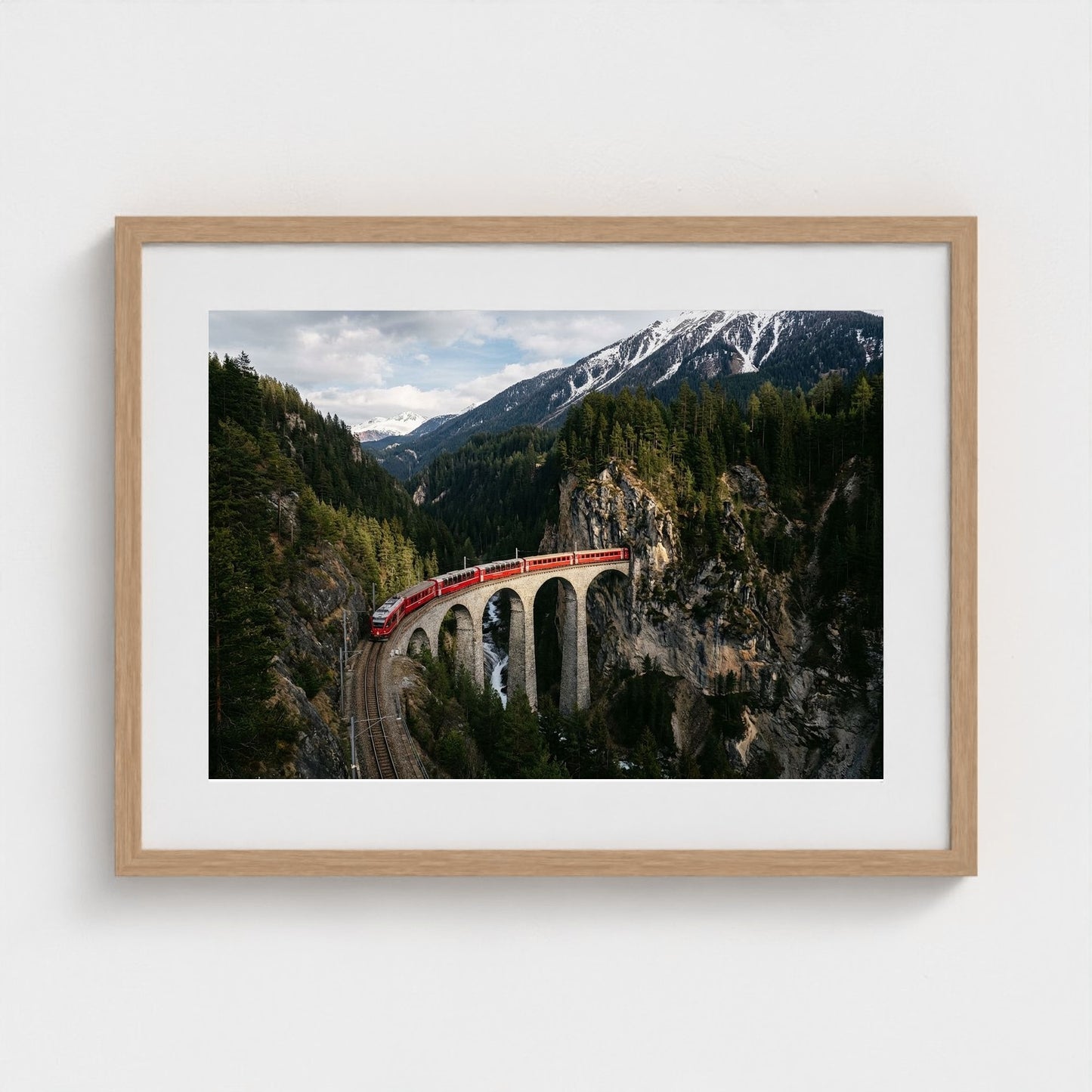 alpine-train 24x18-natural frame frame