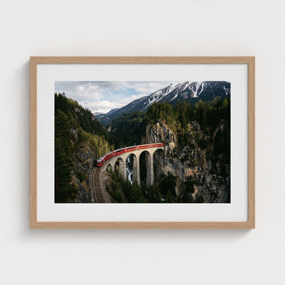 alpine-train 24x18-natural frame frame