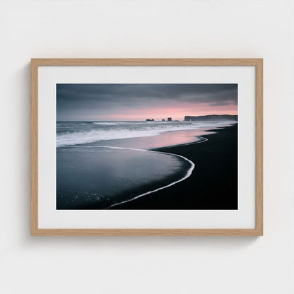 black-shores-dawn 24x18-natural frame frame