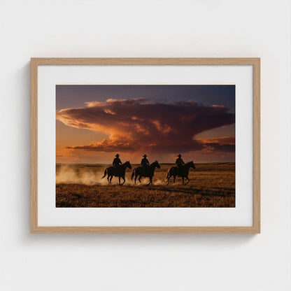 dust-devils 24x18-natural frame frame