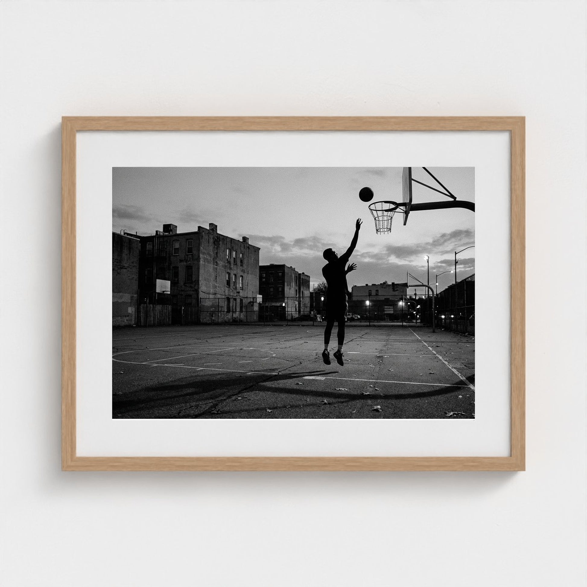 basketball-court 24x18-natural frame frame