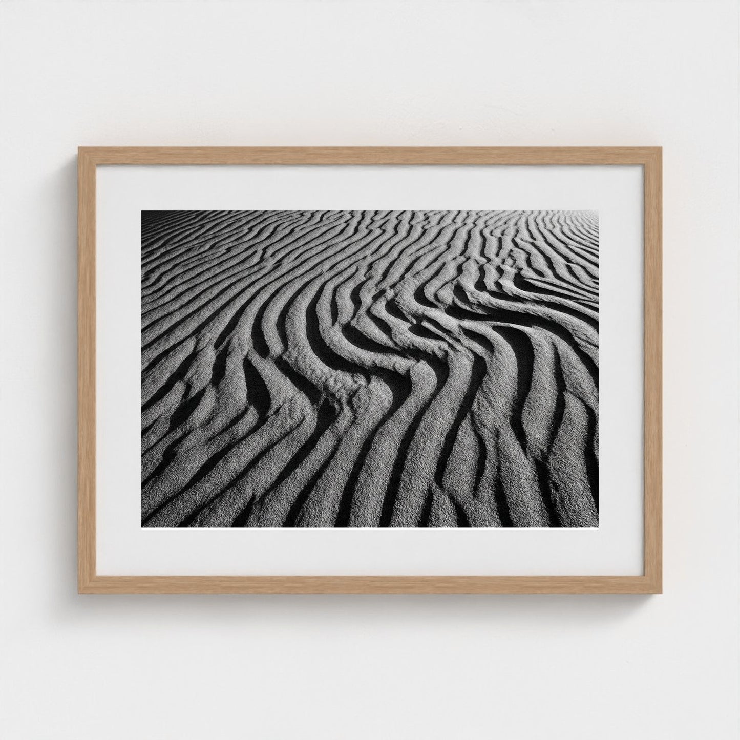 sand-dunes-abstract 24x18-natural frame frame