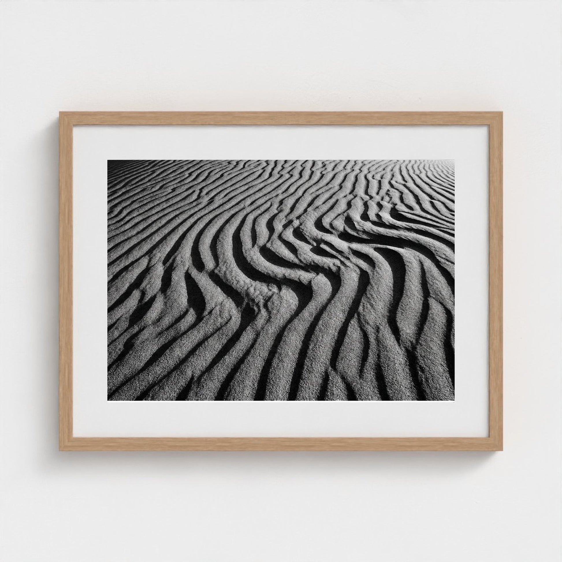 sand-dunes-abstract 24x18-natural frame frame