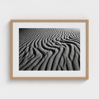 sand-dunes-abstract 24x18-natural frame frame