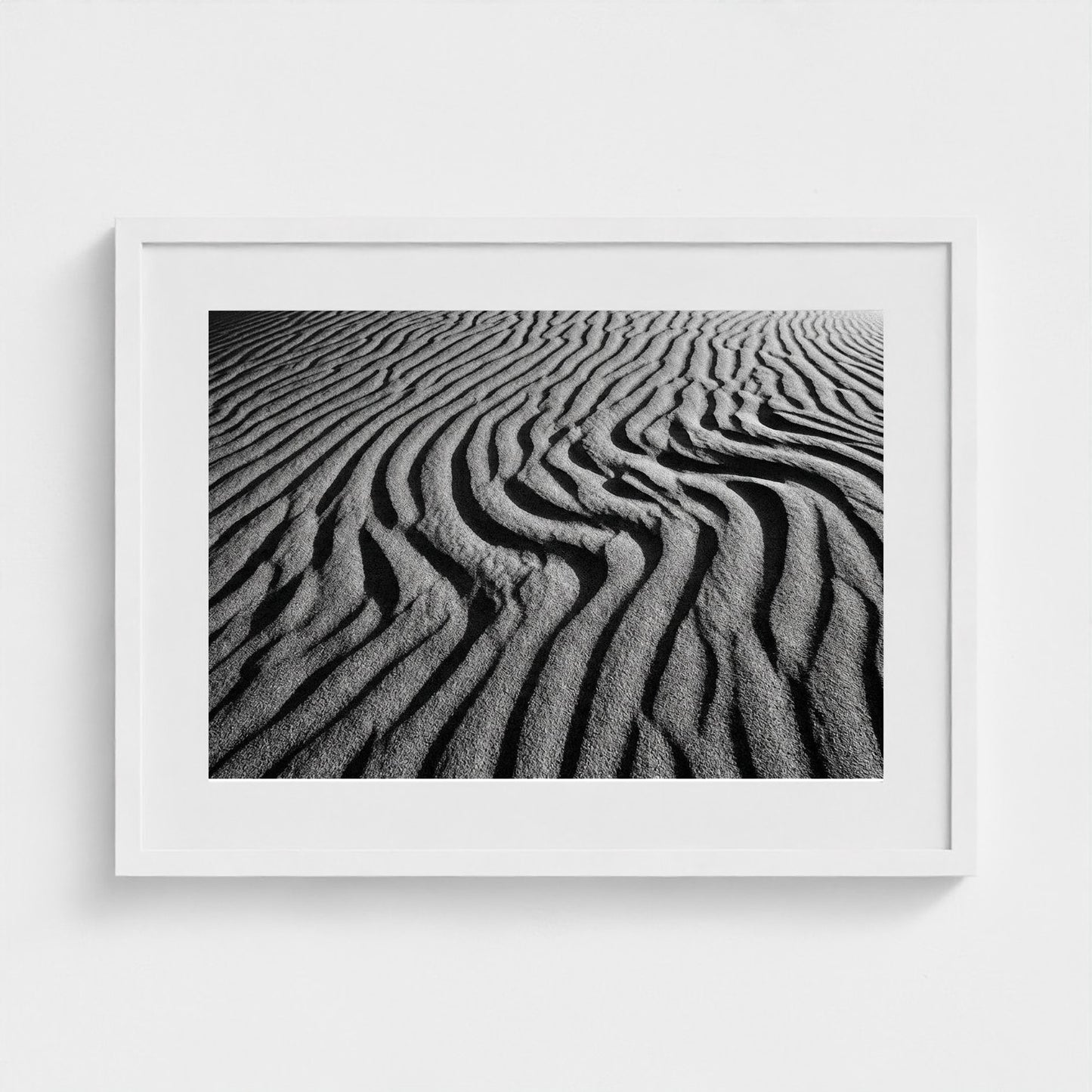 sand-dunes-abstract 24x18-white frame frame