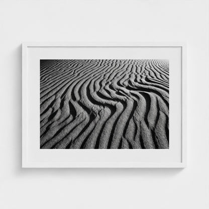 sand-dunes-abstract 24x18-white frame frame