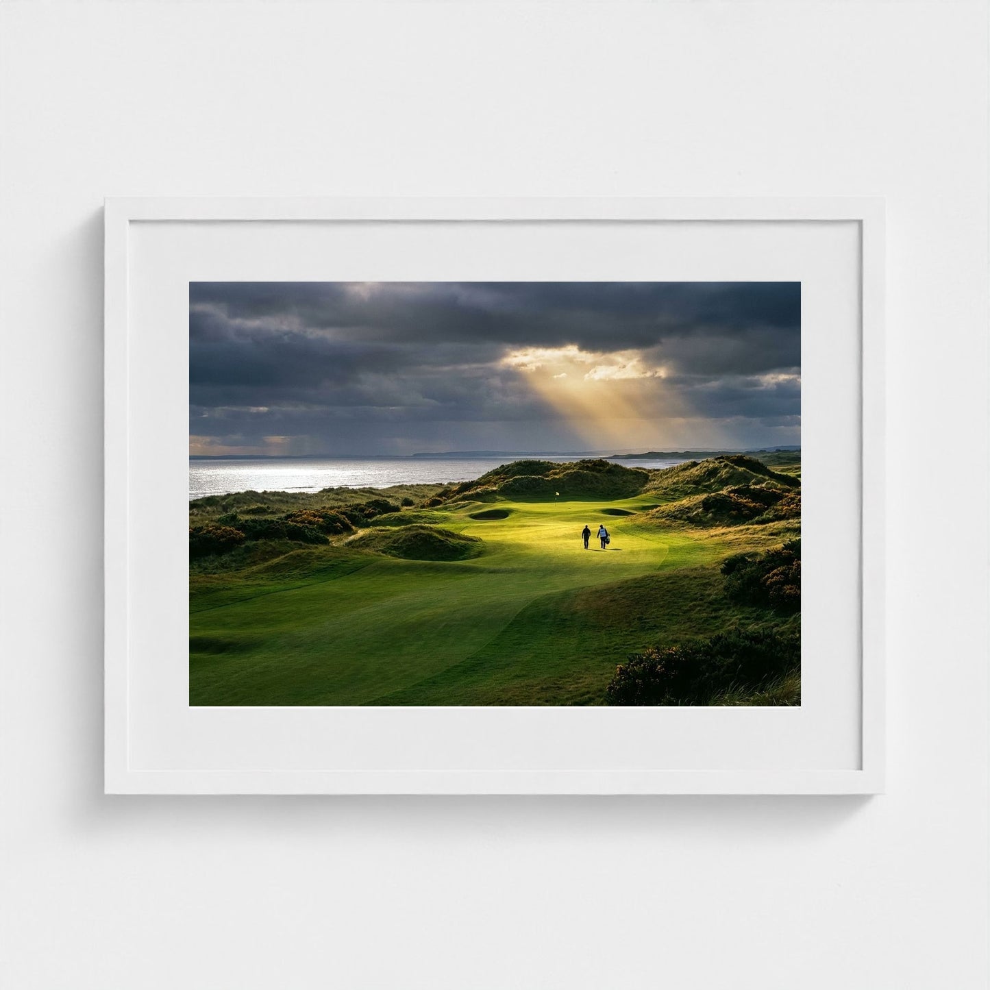 the-links 24x18-white frame frame