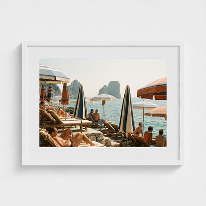 capri-afternoon 24x18-white frame frame