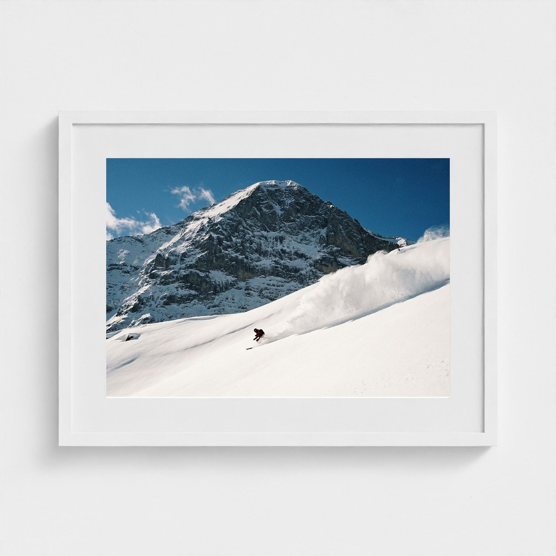 whiteout 24x18-white frame frame