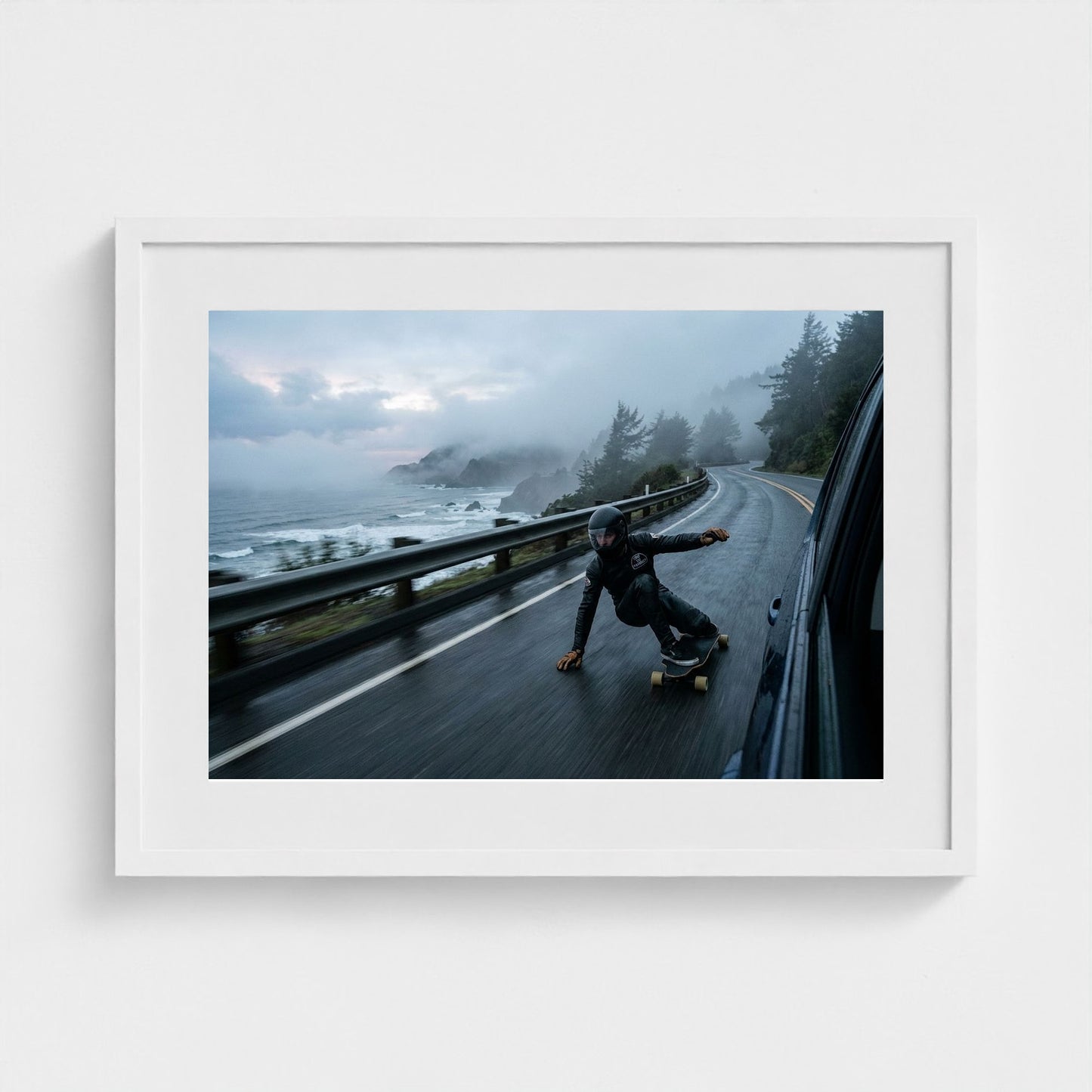 downhill 24x18-white frame frame