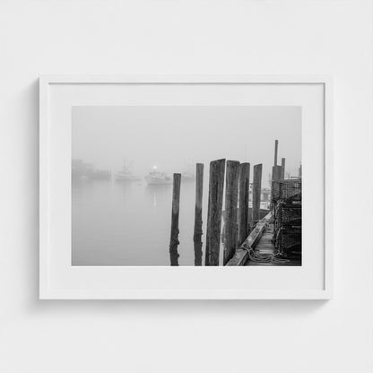 harbor-fog 24x18-white frame frame