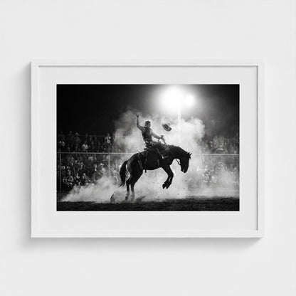rodeo-dust 24x18-white frame frame