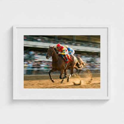 thoroughbred-sprint 24x18-white frame frame