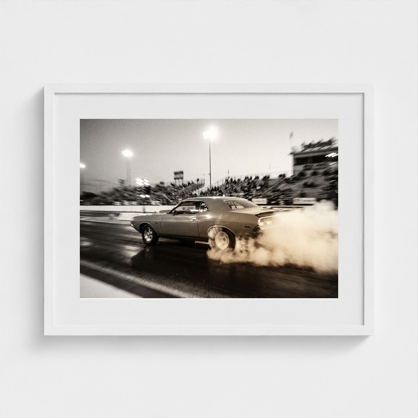 drag-strip-launch 24x18-white frame frame