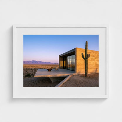 desert-chic-villa 24x18-white frame frame