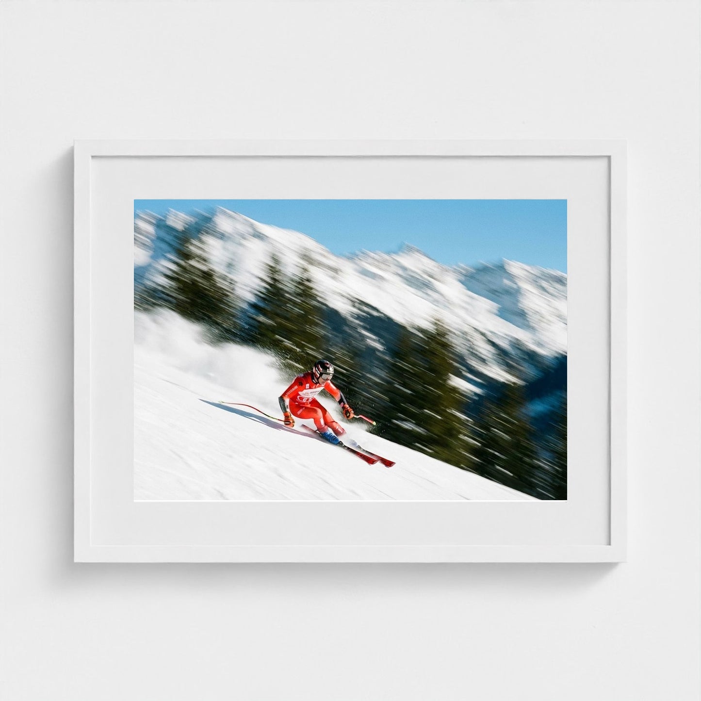 ski-descent 24x18-white frame frame