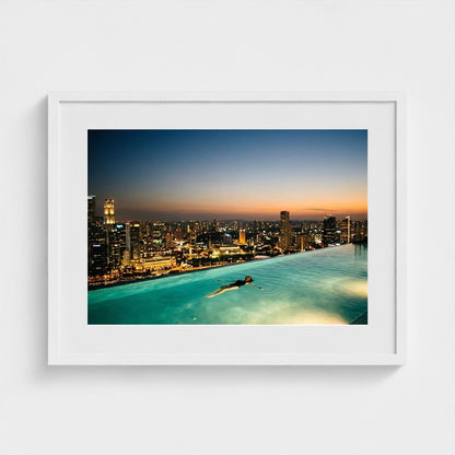 rooftop 24x18-white frame frame